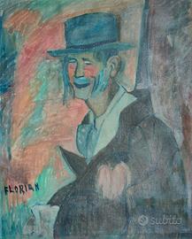 vecchio quadro ad olio