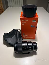 Ottica  Sony FE 90 f2,8 Macro G OSS