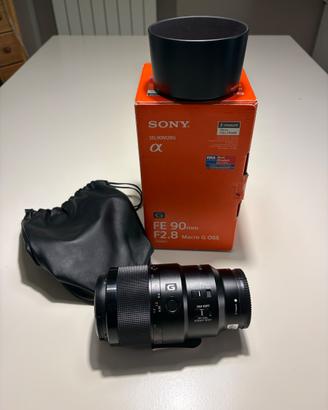 Ottica  Sony FE 90 f2,8 Macro G OSS