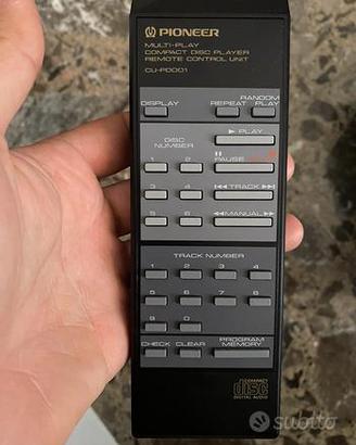 Pioneer telecomando CD remote control CU-PD001
