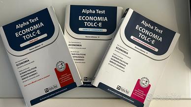 Libri Alpha Test ECONOMIA TOLC-E