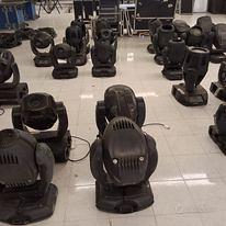 STOCK DI 20 TESTE MOBILI WASH E SPOT 250 E 575