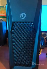 Case PC gaming Nuwo + PSU 650w 80 plus bronze