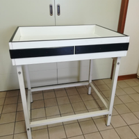 Bancarella con piano estraibile