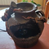 Vaso in resina con vaporizzatore ad ultrasuoni con