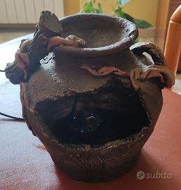 Vaso in resina con vaporizzatore ad ultrasuoni con