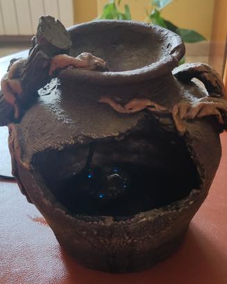 Vaso in resina con vaporizzatore ad ultrasuoni con