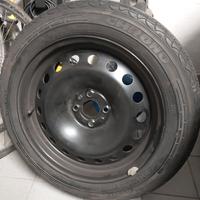 ruota cerchio gomma scorta lancia delta fiat bravo