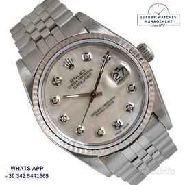 ROLEX Datejust 16234 MOP Mother of Pearl Diamond