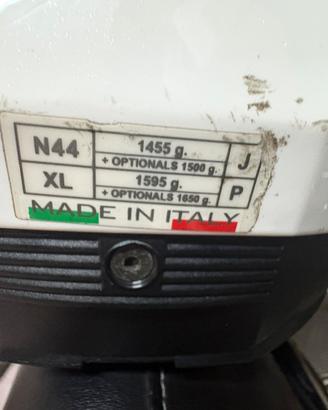 Casco nolan mentoniera staccabile