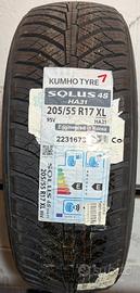 4 Pneumatici 205/55 R17 KUMHO Solus 4 S Ha31 Xl
