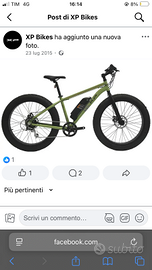 Fat bike xp elletrica