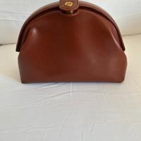 Pochette in Pelle Marrone by Serapian Milano