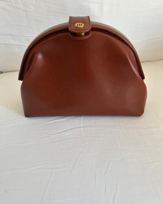 Pochette in Pelle Marrone by Serapian Milano