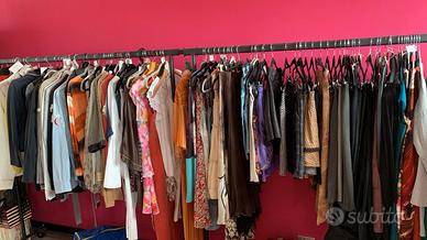 Mega lotto abbigliamento uomo donna bambino