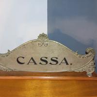 Rara Placca x registratore di cassa National '900