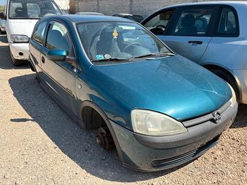 RICAMBI OPEL CORSA 1.2 BENZINA ANNO:2001