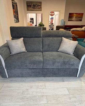 DIVANO LETTO MATERASSO 21CM CON MEMORY