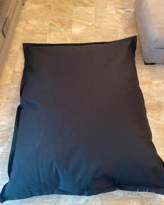 Pouf Gigante Nero 70x130