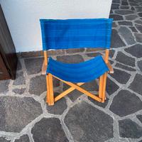 Sedia da giardino campeggio