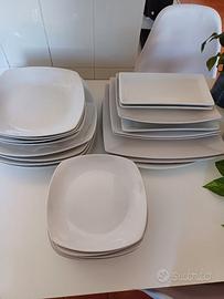 Servizio Piatti ceramica Tognana