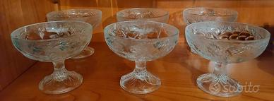 Coppette in vetro da gelato