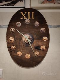 Orologio Artigianale in Legno 