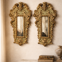 Coppia di ventoline marchigiane neoclassiche