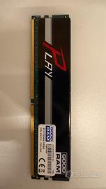 Banco RAM 8 GB GOODRAM DDR4 PC4 17000
