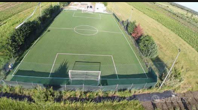 Impianto Campo calciotto in erba sintetica prog D6