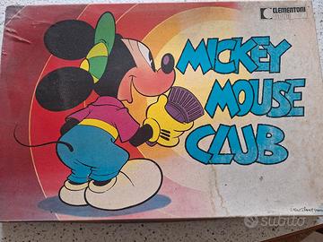 gioco in scatola vintage mickey mouse club 