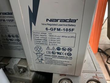 Batteria 105ah Narada