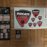 Ducati adesivi stickers + toppa originali