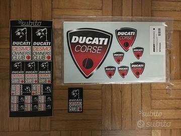 Ducati adesivi stickers + toppa originali