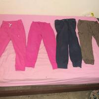 Lotto pantacollant bambina 6 anni