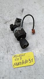 BLOCCHETTO DâACCENSIONE CON CHIAVE PEUGEOT 107 1