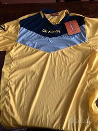 maglia calcio gialla