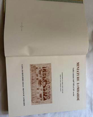 Libro MINIATURE LOMBARDE Codici miniati dall’VIII