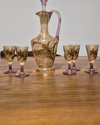 Servizio da liquore / rosolio anni '30