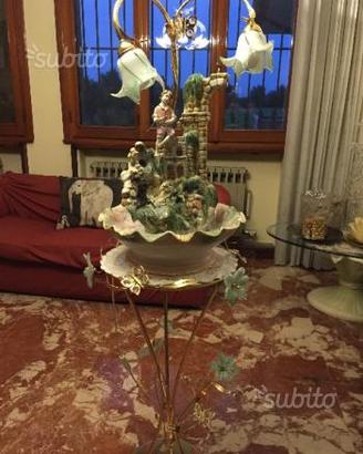 Lampada con fontana