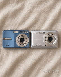 LOTTO 2 FOTOCAMERE DIGITALI – Samsung, Casio