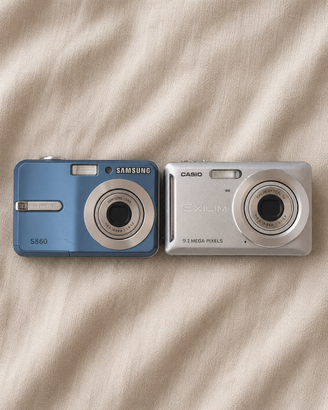 LOTTO 2 FOTOCAMERE DIGITALI – Samsung, Casio