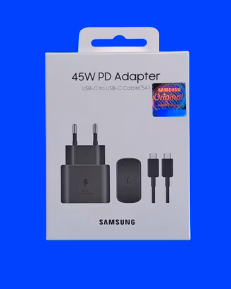 CARICABATTERIE ORIGINALE SAMSUNG 45W ULTRA RAPIDO