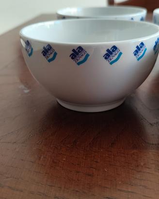 Set 4 Ciotole da Latte Vintage Tognana 


