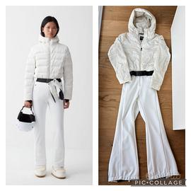 Tuta intera da sci Colmar bianca