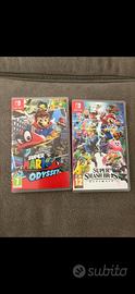 Giochi Nintendo switch Mario kart 8 + super smash