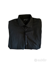Camicia Uomo Nera - Manica Lunga