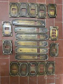 Placchette in Ottone -Vintage