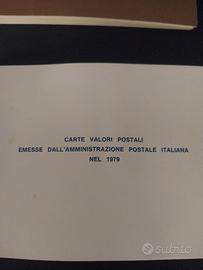 francobolli e carte valori bollati anno 1979