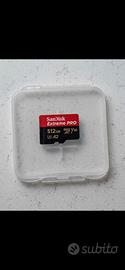 MicroSD SanDisk Extreme PRO 512GB V30 A2
